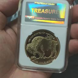 Edição Limitada Comemorativa Indiana Não Moeda, Emblema de Honra de Moeda Americana, Banhado a Ouro 24K, 2024 - Image 5