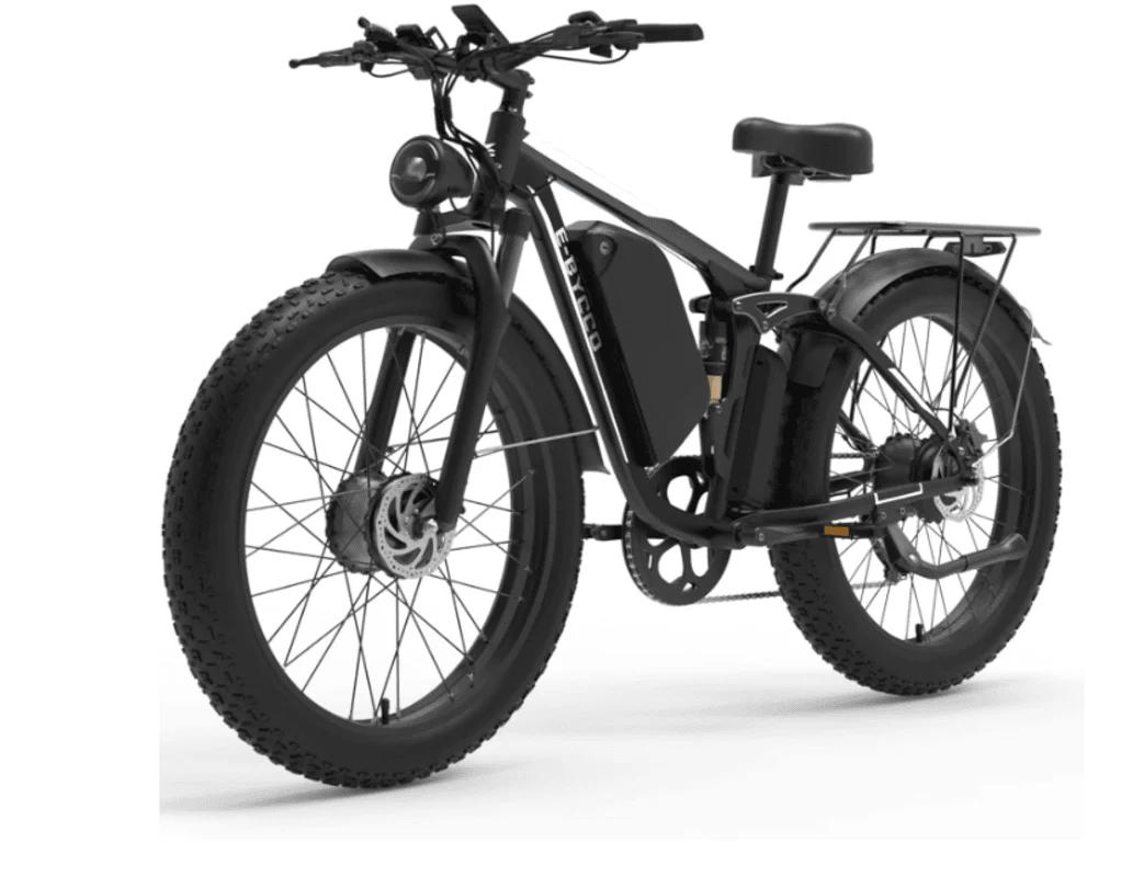 Recentemente-Peaak 5000W Duaal Motorr Biike Elétrico para Adultos, 24/26 Polegadas, 52V 32AH, Até 90Miless e 45MPH E-Biike Fat-Tiire - Image 1
