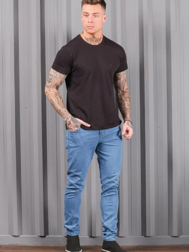 Calça Jeans Masculina Skinny Casual Premium de Alta Qualidade