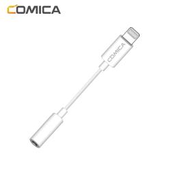 Comica-CVM-SPX-MI Audio Cabo Adaptador, TRRS para Lightning, transmissão de dados duplex, cabo de som para microfone, 3,5mm - Image 3