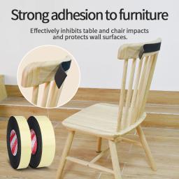 Single EVA Sided Foam Tapes, Fita adesiva impermeável e macia, Fita de isolamento anti-colisão automática de vidros, Selo acrílico esponja, Junta - Image 2