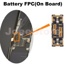 Conector fpc de bateria para iphone x xs xr 11 12 13 14 15 pro max 6 6s 7 8 plus fpc interno on board clipe plug peças de cabo flexível - Image 2