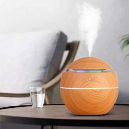 Mini Umidificador de Ar e Aromatizador de Ambientes Tipo Madeira - Image 3