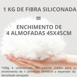 Fibra Siliconada Pura Extra Macia Para Diversos Tipos De Enchimento - 1 Kg - Image 3