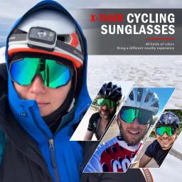 X-TIGER óculos de ciclismo polarizados esportes ao ar livre dos homens óculos de sol com armação de miopia óculos de bicicleta das mulheres dos homens ciclismo - Image 2