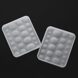 Molde de silicone para DIY Fazer Jóias, leite materno, lapidado Cabochon, Opal, resina epóxi, lembrança, suprimentos, 1507051 - Image 3