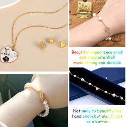 Fechos magnéticos de cobre para acessórios de jóias DIY, contas banhadas a ouro e prata, conectores finais para colar e pulseira, 5 conjuntos por lote - Image 6