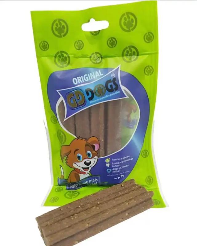 Churros Defumados de Carne para Cães - Pacote com 4 Petiscos GDDogs
