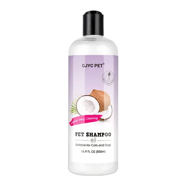 Shampoo Desodorante para Cães e Gatos com Fragrância Duradoura - 500ml de Limpeza e Cuidado para Pelos de Pets