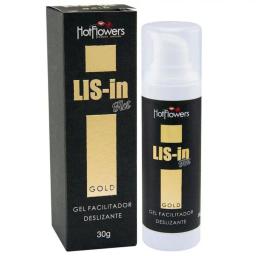 Lis-in Gold Hot 30g - Lubrificante Anestésico Anal - Image 1