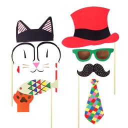 Acessórios para festas de aniversário, 36 peças, adereços para fotos de circo, para casamento, carnaval, despedida de solteira, roupa de festa - Image 2