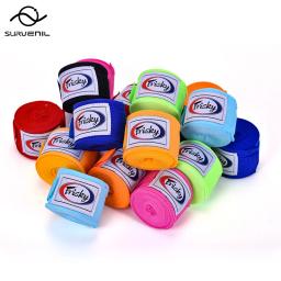 Bandagens muay thai esportes cinta mma boxe bandagem sanda taekwondo luvas de mão envolve kickboxing handwraps para treinamento de jogo de caixa - Image 1