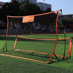 Rede portátil do futebol para a formação exterior, alvo do futebol, Rebounder do futebol, cargo do objetivo, porta do futebol, pé da ajuda-ferramenta líquida, 1,8 m, 2,1 m - Image 1