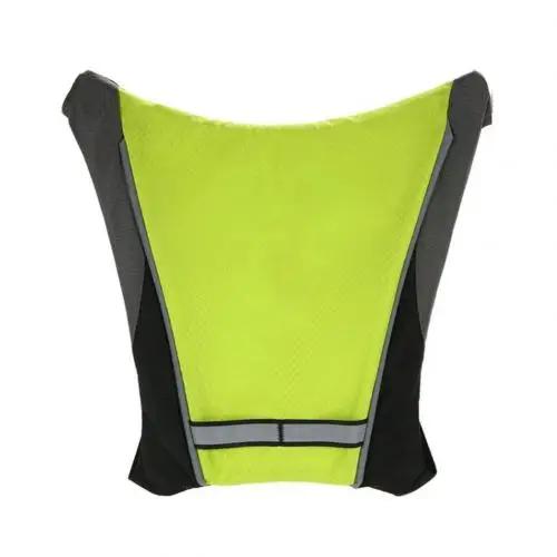 Indicador de Luz LED Refletor para Colete de Bicicleta - Acessórios de Segurança para Ciclismo ao Ar Livre