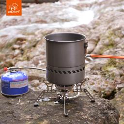 Bulin-Conjunto De Cozinha Portátil Para Acampamento Ao Ar Livre, Caminhadas, Talheres De Coleta De Calor, Economizador De Energia, 1.5 2.1l - Image 5