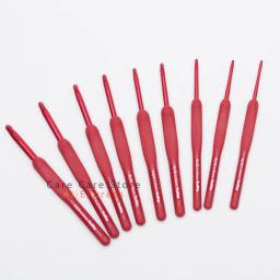 Tulip Etimo Red Crochet agulha ganchos, Tricô agulhas conjunto, 1 Pc - Image 5