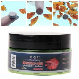 1 caixa de comida de peixe comprimido spirulina algas aquário comprimidos tanque de peixes peixes tropical bolacha peixe forragem 90g/155g delicioso comida de peixe - Image 2