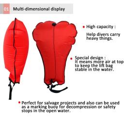 Mergulho Lifting Bag, Caverna Wreck, Dive Salvage, Equipamento de flutuação, Equipamento com válvula de pressão, Drop Shipping, 70 lbs, 140lbs - Image 5