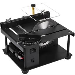 Máquina de corte multifuncional 200w, 125mm, mini serra de mesa de polimento de precisão, serra de mesa portátil para trabalhar em madeira doméstica - Image 5