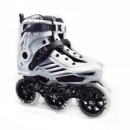 Profissional Inline Roller Skating Shoes, Mutável Velocidade Patines, Patins de Corrida Patinação Livre, 4*80 ou 3*110mm - Image 5