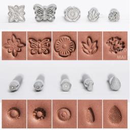 Cerâmica Art Textura Seal Set, Ferramentas de impressão, Ferramentas manuais criativas, DIY Lama Escultura, Modelagem, Liga, 20 pcs - Image 5