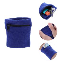 1pc esportes pulseira bolsa saco com zíper proteção de pulso manga absorvente toalha banda ao ar livre correndo viagem bicicleta chave bolso - Image 4