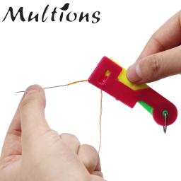 Ferramenta espalhadora de agulhas automática de plástico, fácil de usar para idosos, leitores de agulhas para costura, ferramenta de costura diy, 3 pçs - Image 5