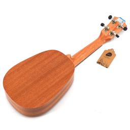 Ukulele em forma de abacaxi pequeno, soprano Uku Uku, 4 cordas Rosewood Fingerboard, instrumento musical, 21 ", atacado - Image 6