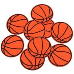 Adesivo bordado de basquete 10 para costurar em esportes bola apliques vestuário faça você mesmo adesivos jeans de ferro emblema de vestuário - Image 1