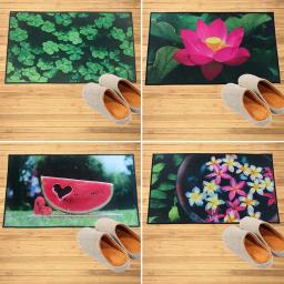 Cão personalizado Bem-vindo Mat, Capacho personalizado com o nome da foto do animal de estimação, Corredor Floor Mats, Home Decor Acessório - Image 6