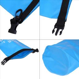 Mochila seca impermeável, bolsa ultraleve de pvc com 2/8/40/70l para acampamento, trilha e natação, para viagem - Image 6