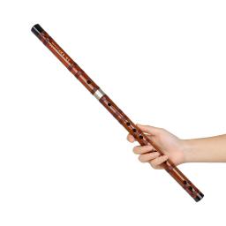 Flauta de bambu dizi, instrumento musical chinês de boa qualidade, chaveiro de madeira, c d e f, profissional, dizi transversal - Image 2
