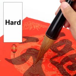 Pincel de caligrafia chinesa, caneta grande, regular, pintura, escrever, desenho, em forma de funil, artesanato, 1 peça - Image 4