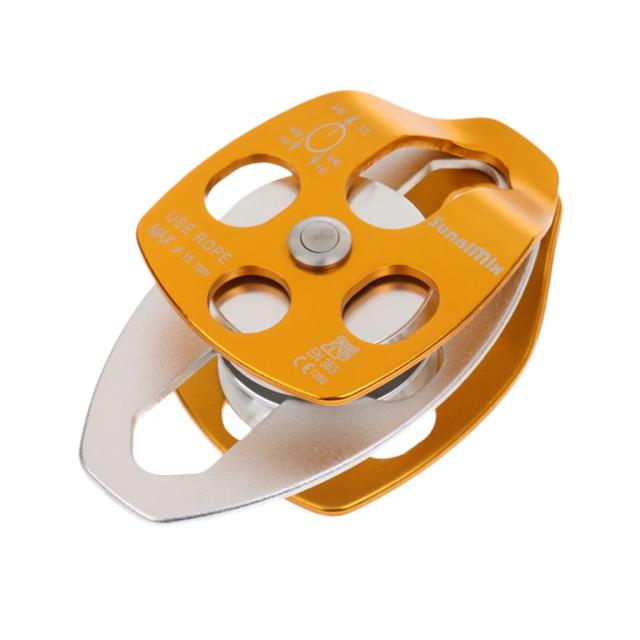 Polia Dupla para Elevação System 32KN - Ideal para Escalada e Espeleologia