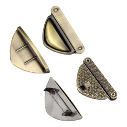 Prendedor de metal para bolsa, fecho de metal diy com fecho por torção, fivela de pressão para reparação de bolsa de couro, bolsa de mão, 10 peças - Image 4