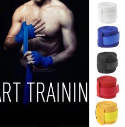 2.5m algodão bandagem boxe pulso bandagem envoltório mão combate proteger boxe kickboxing muay thai handbands luvas de treinamento - Image 2
