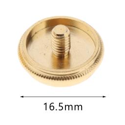 Trompete Dedo Botões, Trompete Cap, Válvula Cap, Screw Cover, Bass Instrument, Reparando Peças para Trompete Lovers, 3pcs - Image 6