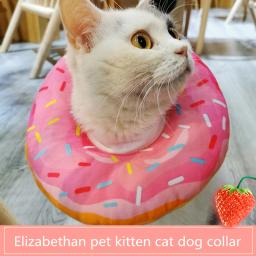 Coleira inteligente para proteção de animais de estimação, e-collar com cone macio ajustável, proteção contra mordida de gato e cachorro - Image 3