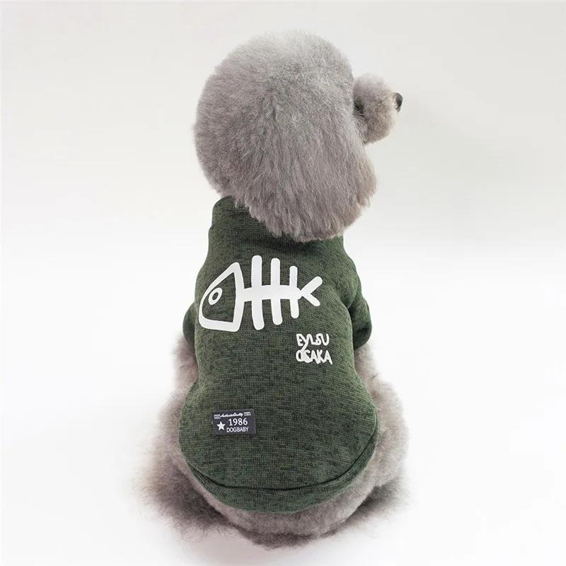 Roupas para animais de estimação, casaco quente de inverno com capuz, acolchoado de algodão, fantasia para cães de pelúcia, roupas para cachorro e gato - Image 1