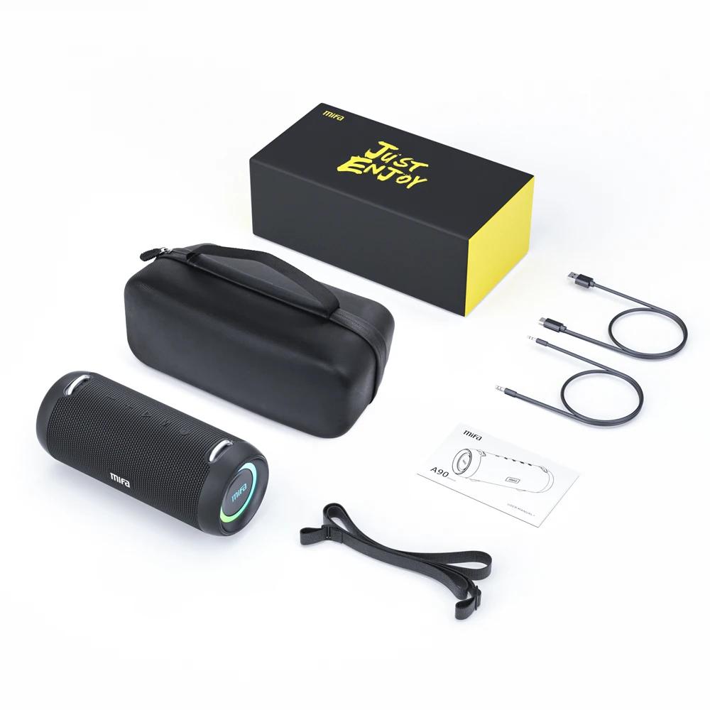 Mifa A90 Alto-falante Bluetooth 60W Potência de saída Alto-falante Bluetooth com amplificador Classe D Excelente desempenho de graves Alto-falante de acampamento - Image 1