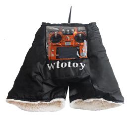 FPV Controle Remoto Luvas Quentes Outfield Capa Quente Transmissor Escudo Protetor de Mão Inverno Ao Ar Livre para FPV RC AT10II AT9S Drone - Image 2