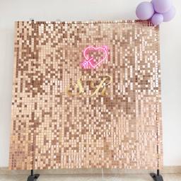 Painéis de lantejoulas coloridos e brilhantes, decoração para festas e eventos de parede - Image 3