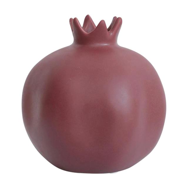 Vaso de Cerâmica de Romã: Decoração Criativa para Sala de Estar e Quarto