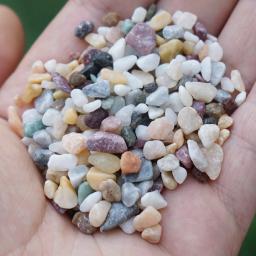 Natural Multicolor Decorativo Rio Rock Seixos, Cascalho do aquário do jardim, Vaso De Tanque De Peixes, Decorar Plantas Em Vaso, 100g - Image 6