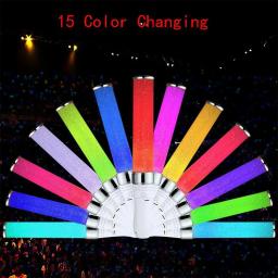 Bastões de led fluorescentes químicos, bastões de luz com 15 cores que mudam, para festa de casamento, acampamento e mágico - Image 4