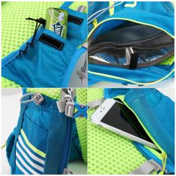 Mochila de hidratação para corrida 10l, mochila leve para homens, mulheres, esportes, trilha, maratona, caminhada, com bolsa de água - Image 4