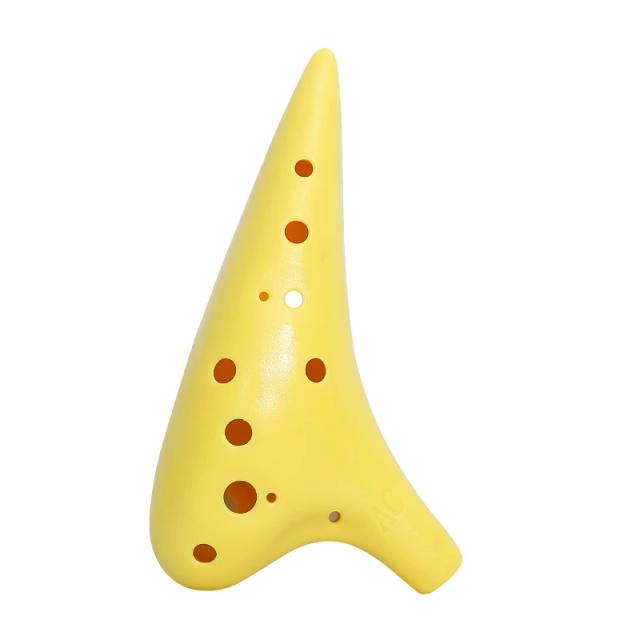 Ocarina de Cerâmica com 12 Furos: Flauta Musical Lendária de Alta Qualidade e Resina