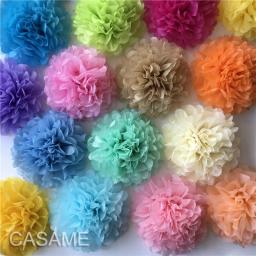 Pompons De Papel Decorativos De Casamento, Pom Poms, Bolas, Festa, Decoração Para Casa, Tecido, Aniversário, 10cm, 15cm, 20cm, 25cm, 4 in, 6 in, 8 in, 10 em - Image 1