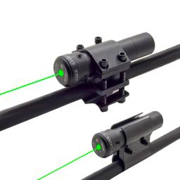 Ar15 rifle laser visão verde metal verde laser semente visão noturna sniper visando ajustável anti-vibração caça mira laser - Image 1