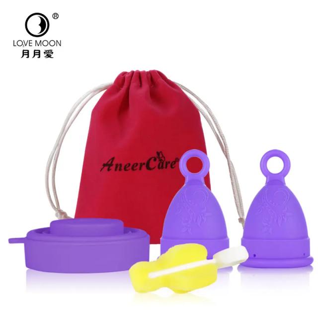 Copa Menstrual de Silicone Ecológica com Aplicador